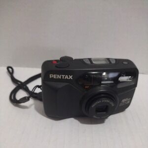 PENTAX IQZoom EZY-R Autofocus 35mm Film Camera  - Untested